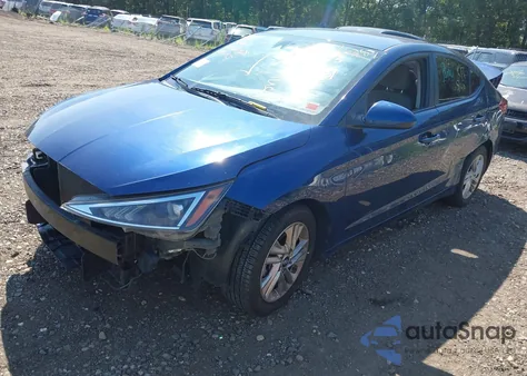 2020 Hyundai Elantra Sel z USA, uszkodzony, nr VIN 5NPD84LF7LH514534